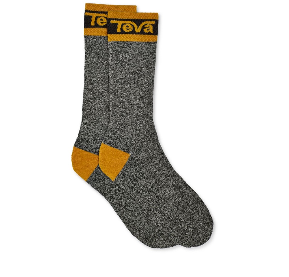 calcetines_teva_varsity_crew_negro_girasol.jpg Calcetines Teva Varsity Crew Negro-girasol - Imagen 1