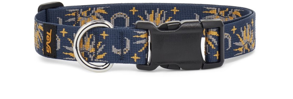 collar_de_perro_teva_25mm_sol_y_luna_insignia_azul.jpg Collar De Perro Teva 25mm Sol Y Luna Insignia Azul - Imagen 1