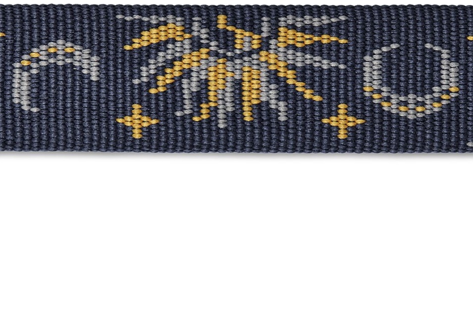 Correa De Perro Teva Sol Y Luna Insignia Azul - Imagen 2