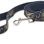Correa De Perro Teva Sol Y Luna Insignia Azul