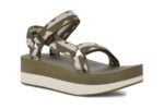 Flatform Universal Teva Balance Oliva Quemado - Imagen 2