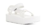 Flatform Universal Teva Blanco Brillante - Imagen 2