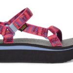 Flatform Universal Teva Iridiscencia Fucsia Púrpura