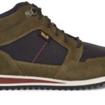 Highside Mid Teva Negro Oliva Oscuro