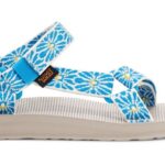 Original Universal Teva Flor Telar Abedul Azul Ibiza
