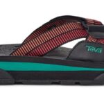 Revive 95 Slide Teva Negro-roccoco Rojo