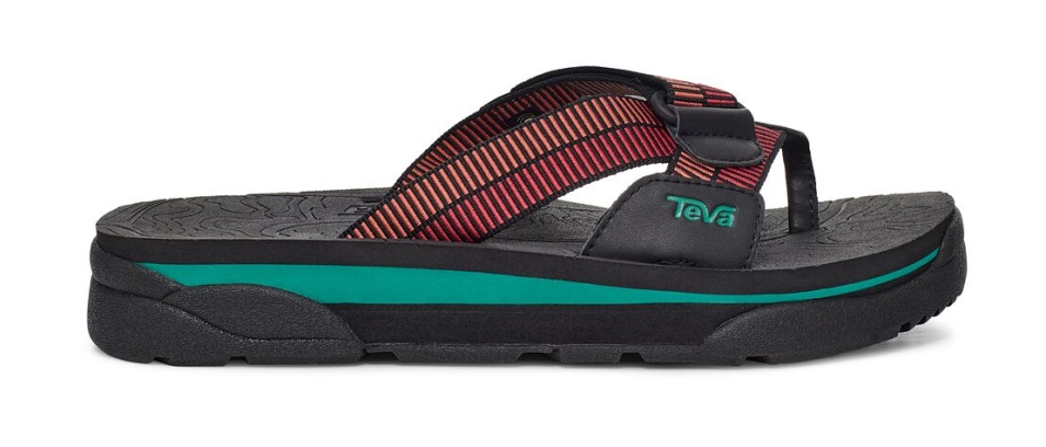 revive_95_slide_teva_negro_roccoco_rojo.jpg Revive 95 Slide Teva Negro-roccoco Rojo - Imagen 1