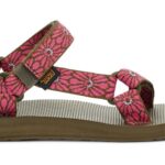 Telar De Flores Universal Teva Original Oliva Oscuro Fucsia