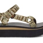 Teva Flatform Universal Iridiscencia Verde Oliva
