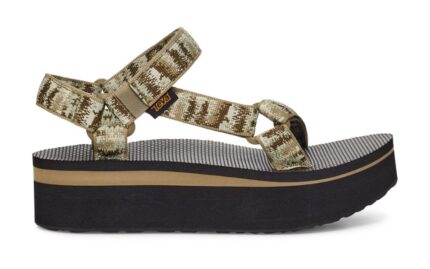 Teva Flatform Universal Iridiscencia Verde Oliva