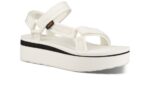 Teva Flatform Universal Malla Impresión Blanco Brillante - Imagen 2