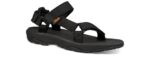 Teva Huracán Negro Sólido Xlt 2 - Imagen 2
