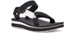 Teva Midform Universal Negro-blanco Brillante - Imagen 2