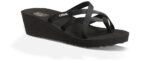 Teva Mush Mandalyn Cuña Ola 2 Negro - Imagen 2