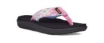 Teva Negrita Floral Flor De Rosa Voya Flip - Imagen 2