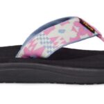 Teva Negrita Floral Flor De Rosa Voya Flip