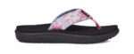 Teva Negrita Floral Flor De Rosa Voya Flip