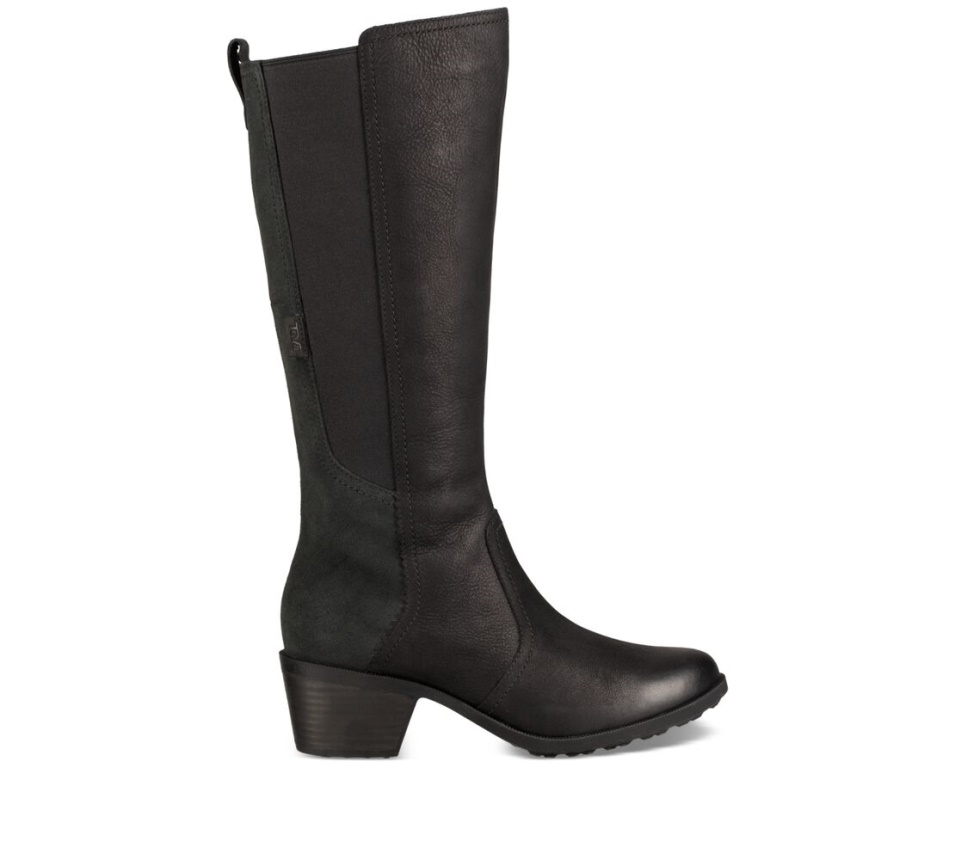 teva_negro_anaya_alto_impermeable.jpg Teva Negro Anaya Alto Impermeable - Imagen 1