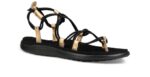 Teva Negro-oro Voya Infinito Metálico - Imagen 2
