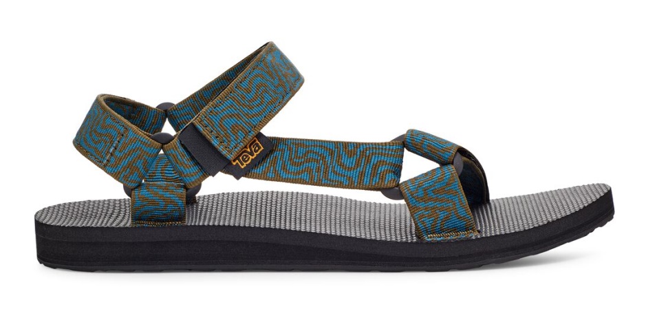 Teva Rock En Capas Coral Azul Oliva Oscuro Original Universal - Imagen 1