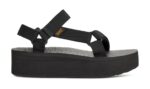 Teva Universal De Plataforma Plana Negra