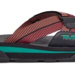 Tobogán Teva Black-roccoco Red Revive 95